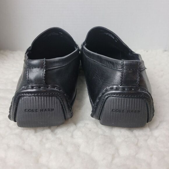Cole Haan Wyatt Bit Driver Men's Casual Shoes Size 11 Black Leather C35783 - Picture 4 of 10